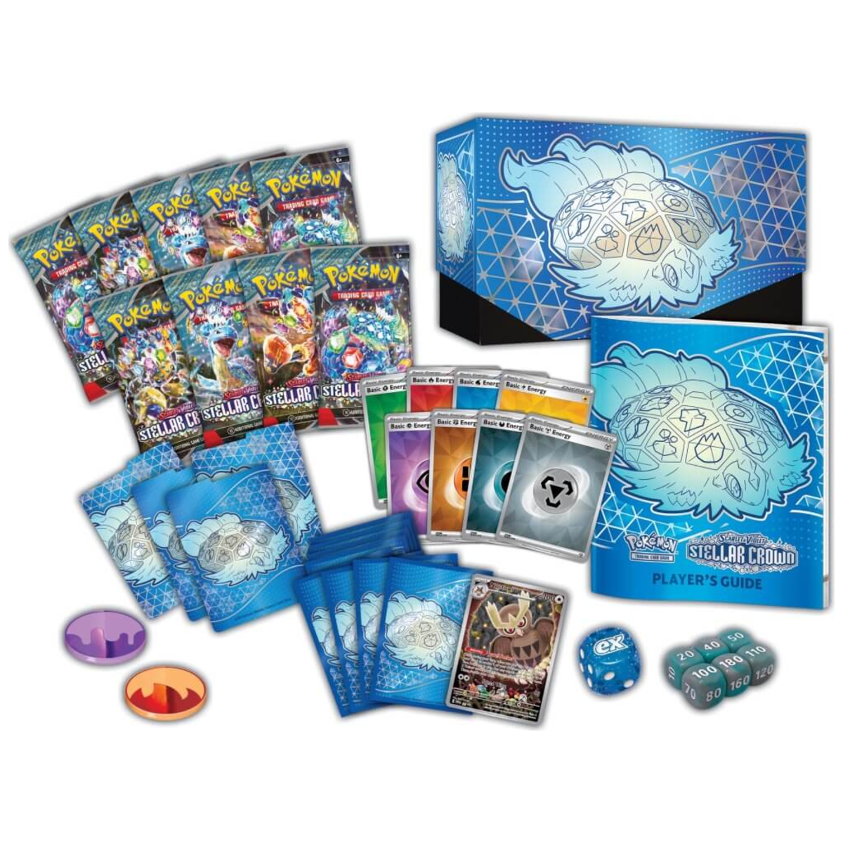 Stellar Crown Elite Trainer Box contents