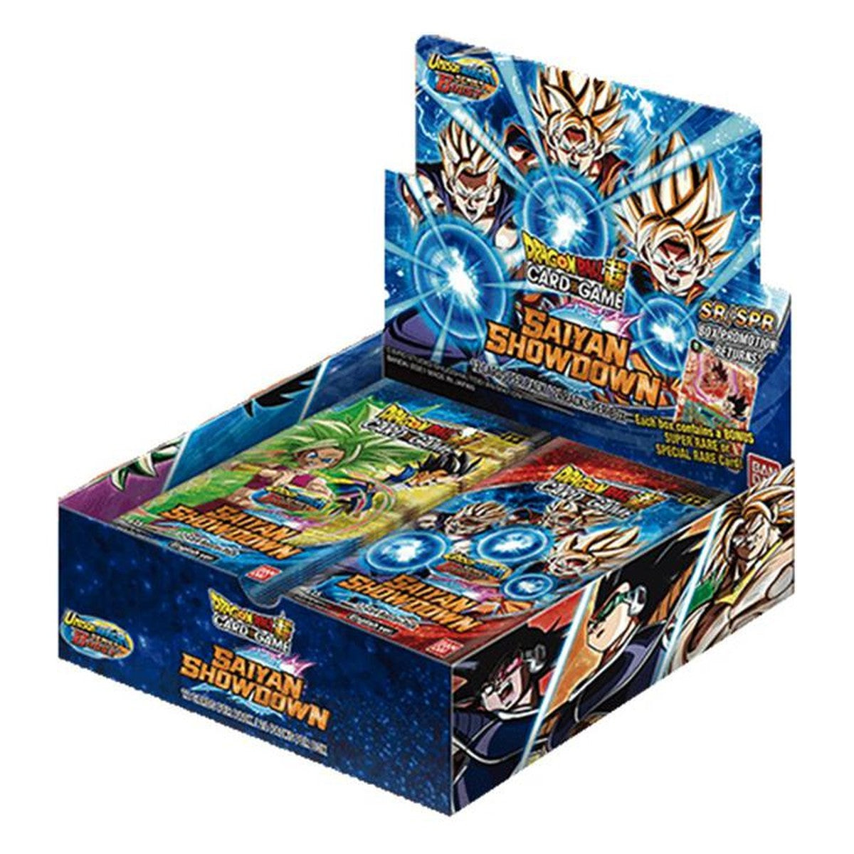 B-15 Booster Box Saiyan Showdown – Dragon Ball Super Card Game English sealed product