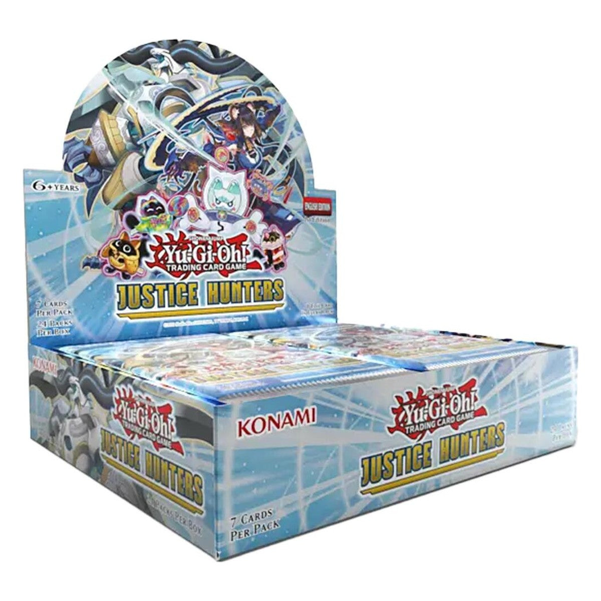 Justice Hunters Booster Box (1st Edition) – Yu-Gi-Oh! English sealed product