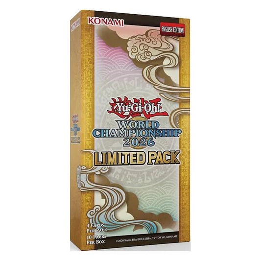 Limited Pack World Championship 2026 Box – Yu-Gi-Oh! English sealed product