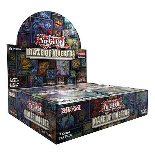 Maze of Muertos Booster Box (1st Edition) – Yu-Gi-Oh! English sealed product