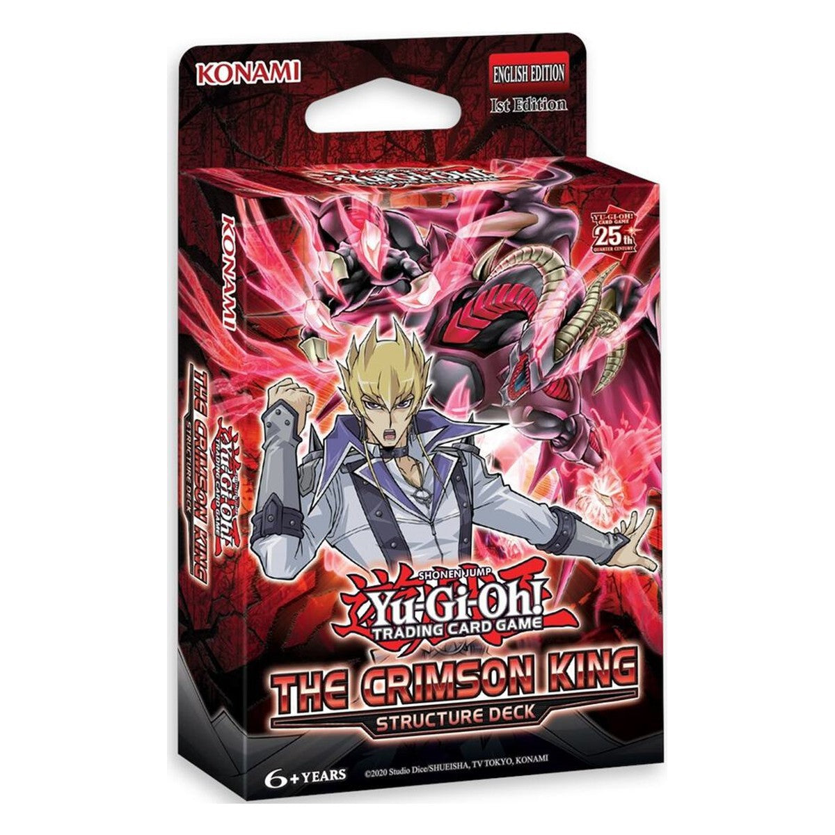 Structure Deck: The Crimson King – Yu-Gi-Oh! English sealed product