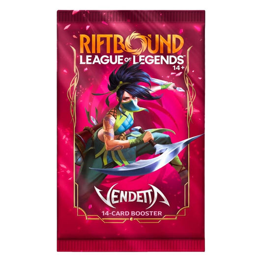 Vendetta Booster Pack – Riftbound: League of Legends Trading Card Game English sealed product